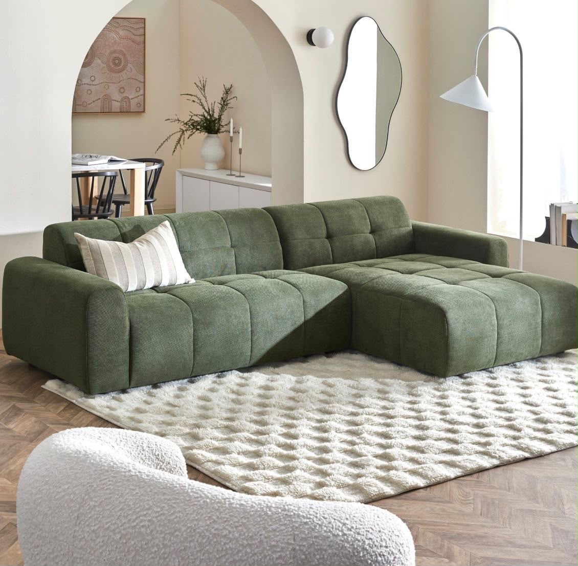 Horizon Modern Sofa - HK Furniture Living Room Collection, Kampala Uganda